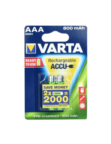 RECHARGEABLE ACCU VARTA R3 800 mAh (AAA) 2 pcs