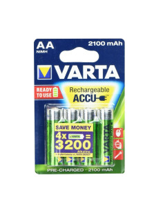 RECHARGEABLE ACCU VARTA R6 2100 mAh (AA) 4 pcs