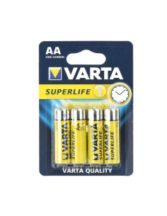 PILES ZINC CARBON VARTA R6 (AA) 4 pcs Superlife