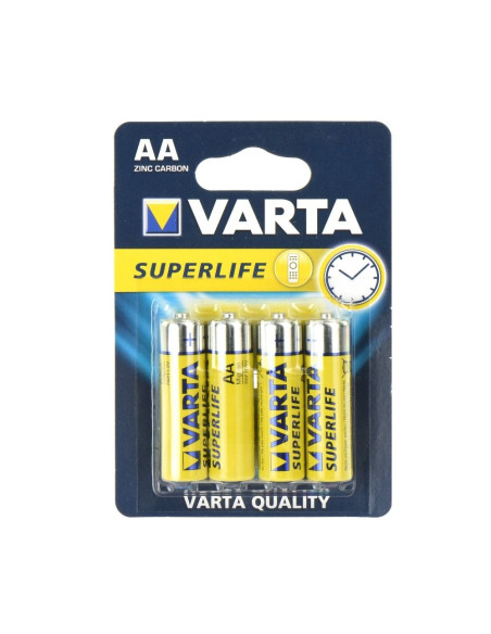 PILES ZINC CARBON VARTA R6 (AA) 4 pcs Superlife