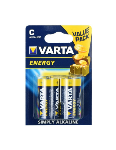 PILES ALKALINE VARTA R14 (type C) superlife 2 pcs