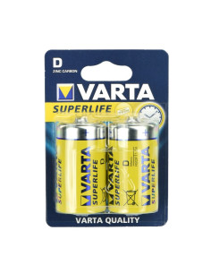 PILES ZINC CARBON VARTA R20 (type D) 2 pcs Superlife