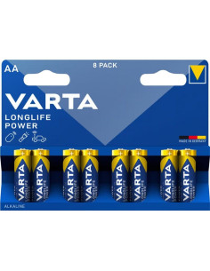 Pile alcaline VARTA R6 (AA) Longlife Power 8 pcs.
