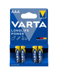 PILES ALKALINE VARTA R3 (AAA) 4 pcs Longlife Power