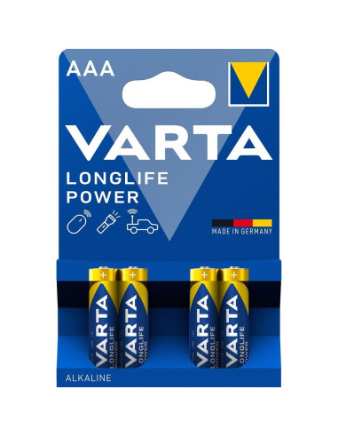 PILES ALKALINE VARTA R3 (AAA) 4 pcs Longlife Power