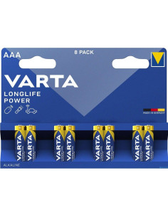 VARTA Pile alcaline R3 (AAA) Longlife Power 8 pcs.