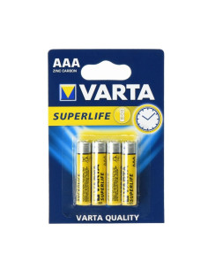 PILES ZINC CARBON VARTA R3 (AAA) 4 pcs Superlife