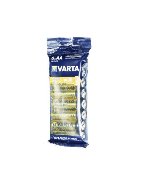 PILES ALKALINE VARTA R6 (AA) 8 pcs Longlife