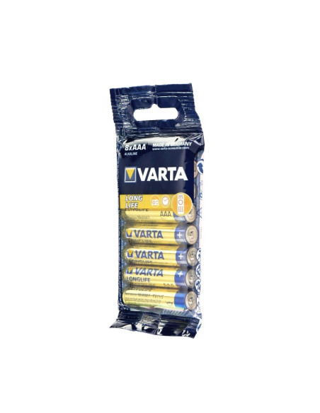 PILES ALKALINE VARTA R3 (AAA) 8 pcs Longlife