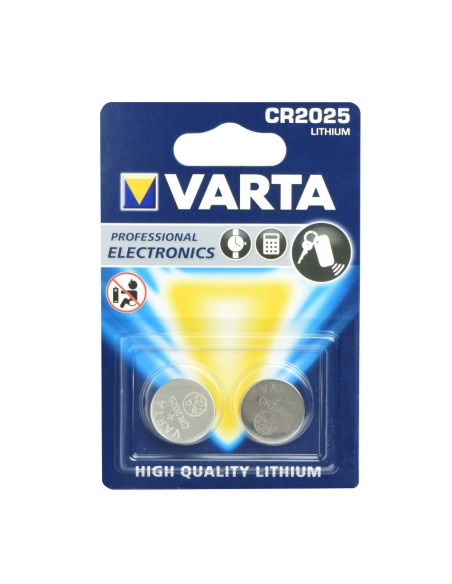 PILE LITHIUM 3V VARTA CR2025 2pack