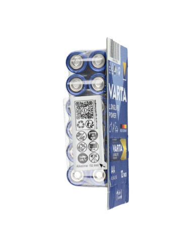 PILES ALKALINE VARTA R6 (AA) 12 pcs HIGH ENERGY