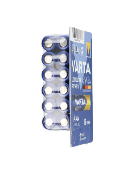 PILES ALKALINE VARTA R3 (AAA) 12 pcs Longlife
