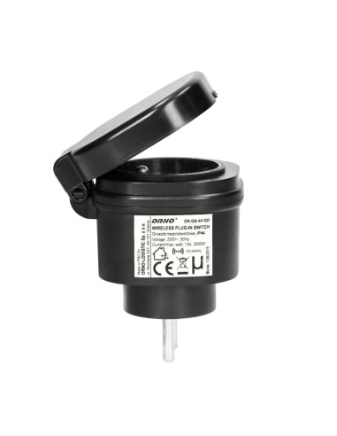 ORNO Set de prises sans fil IP44 télécommande 2+1 mini (OR-GB-441)