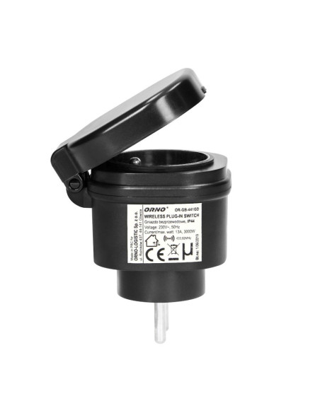 ORNO Set de prises sans fil IP44 télécommande 2+1 mini (OR-GB-441)