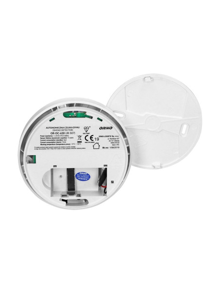 Battery operated smoke detector (OR-DC-630)