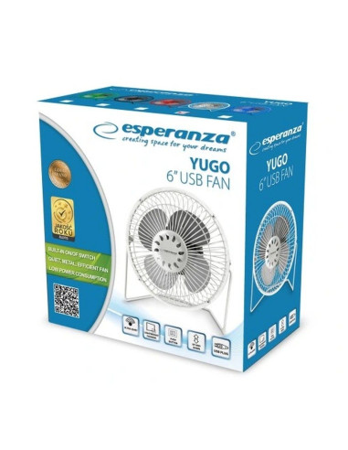 Ventilateur portable alimenté par USB / ventilateur A blanc