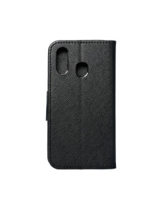 Etui Fancy Book pour SAMSUNG A40 noir 2