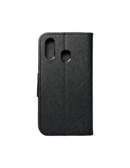 Etui Fancy Book pour SAMSUNG A40 noir