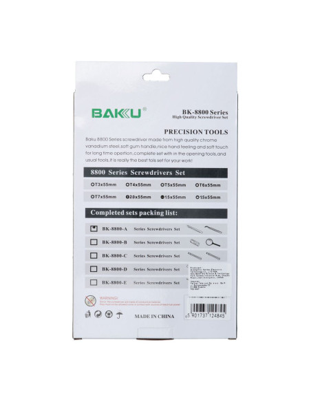 Kit outillage de precision - BAKU BK-8800