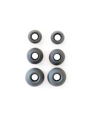 GOMMESS POUR LES OREILLETTES (3 DIMENSIONS DANS LE PAQUET)