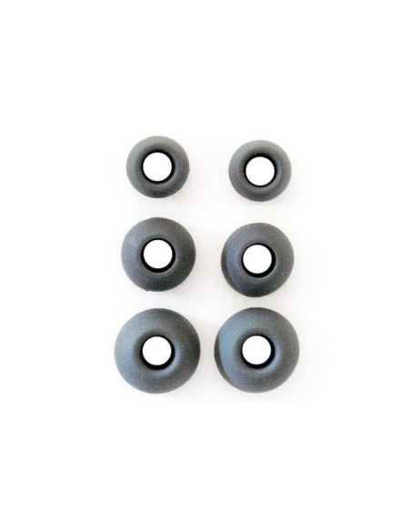 GOMMESS POUR LES OREILLETTES (3 DIMENSIONS DANS LE PAQUET)