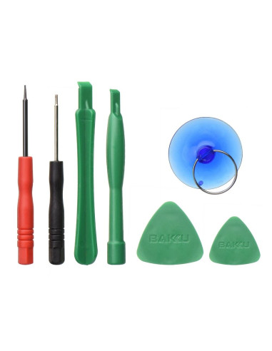 KIT OUTILLAGE POUR OUVRIR APP IPHO 4/5/5S/5SE (7 elements)