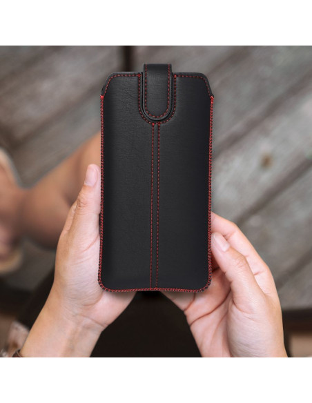 Coque universelle Ultra Slim M4- pour Nokia C5/E51/E52/515 noir