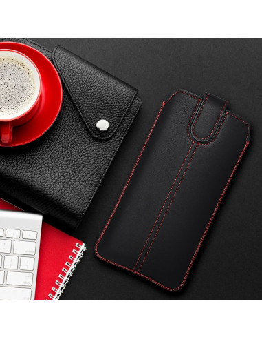 Coque universelle Ultra Slim M4- pour Samsung I9100 Galaxy S2/i9000/S8600 Wave 3 noir
