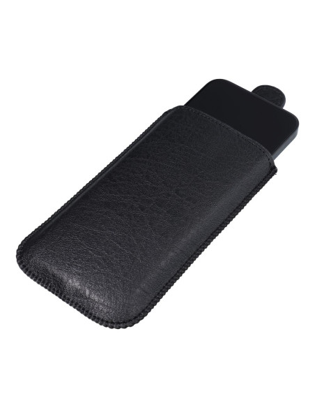 Slim Kora 2 Universal Leather Coque - pour Iphone 5/5S/5SE/5C noir