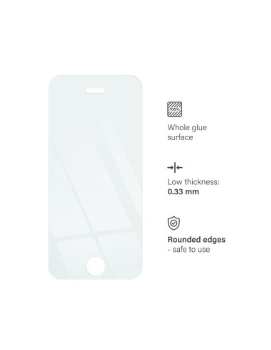VERRE TREMPE Blue Star- APP IPHO 5/5C/5S