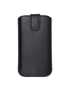Coque universelle en cuir Kora 2 - pour Samsung S10/Note 10/J3 2017 /Sony Xperia Z3/Z4/Z5 Huawei P30/P9/P9 Lite noir 2