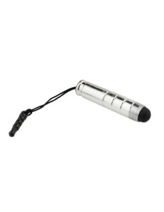 Stylet pour écrans capacitifs - mini universel pour audio Jack - argenté