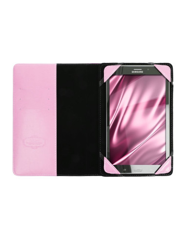 Etui universel Blun pour tablette 10" rose (UNT)