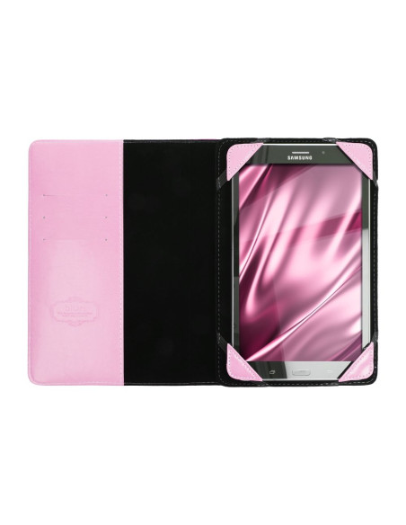 Etui universel Blun pour tablette 8" rose (UNT)