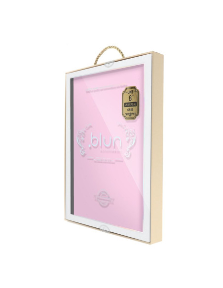 Etui universel Blun pour tablette 8" rose (UNT)