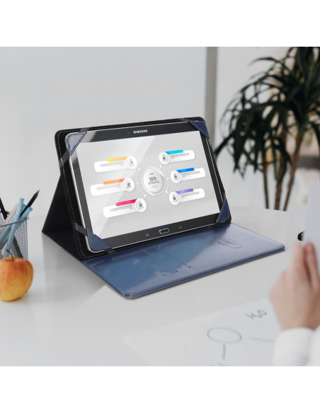 Etui universel Blun pour tablette 7" bleu (UNT)