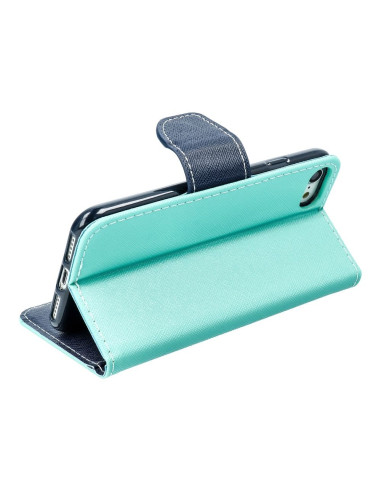 Etui Fancy Book pour IPHONE 6/6S menthepourbleu marine