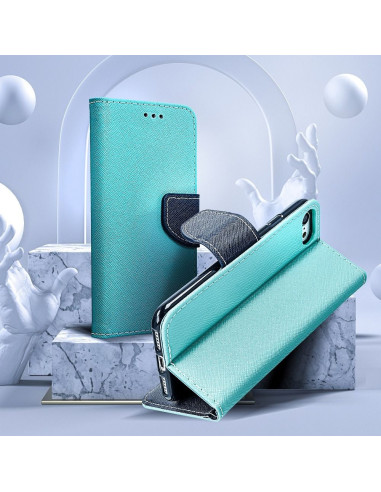 Etui Fancy Book pour IPHONE 6/6S menthepourbleu marine