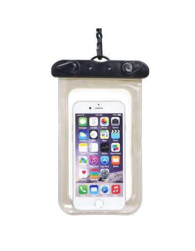 Etui imperméable universel avec fermeture en plastique NOIR