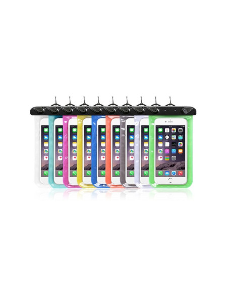 Etui imperméable universel avec fermeture en plastique NOIR