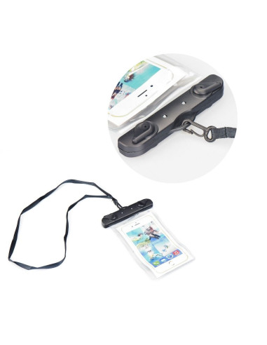 Etui imperméable universel avec fermeture en plastique BLANC