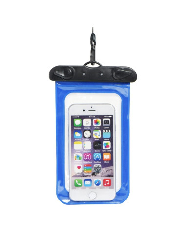 Etui imperméable universel avec fermeture en plastique BLEU