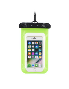 Etui imperméable universel avec fermeture en plastique VERT
