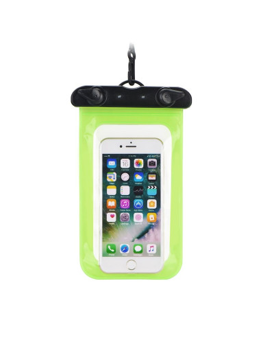 Etui imperméable universel avec fermeture en plastique VERT