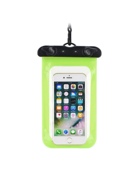 Etui imperméable universel avec fermeture en plastique VERT