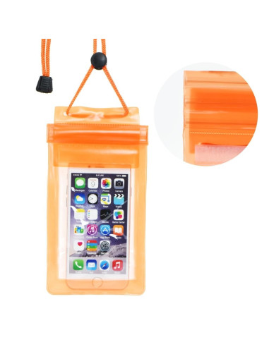 Housse imperméable universelle avec fermeture éclair ORANGE