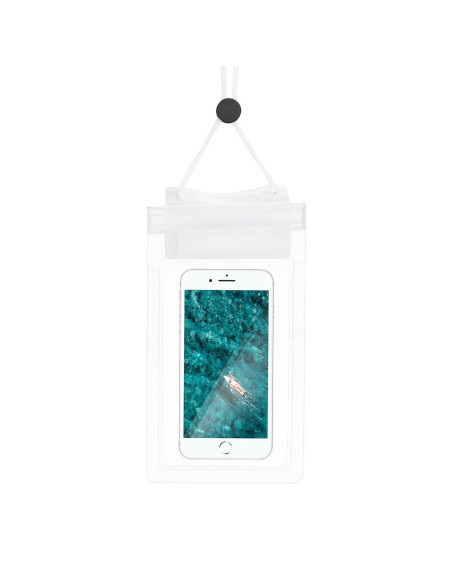 Housse imperméable universelle avec fermeture éclair BLANC