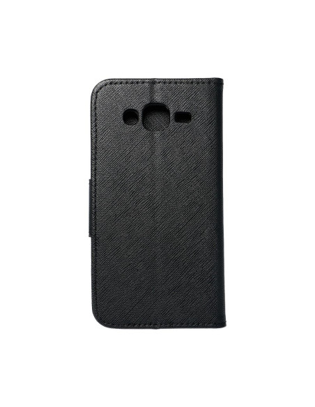 Etui Fancy Book pour SAMSUNG Galaxy J5 noir