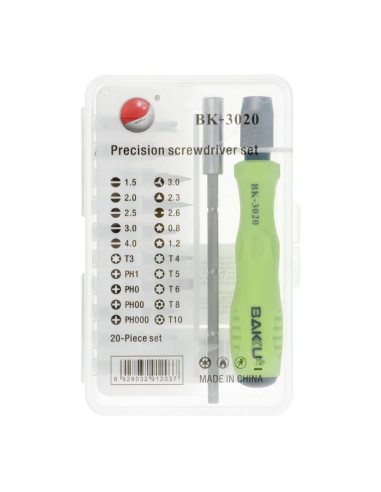 Kit de tournevis de precision BAKU BK-3020