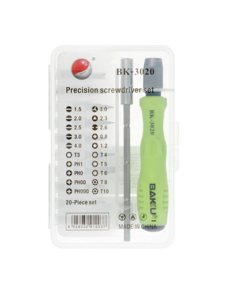 Kit de tournevis de precision BAKU BK-3020